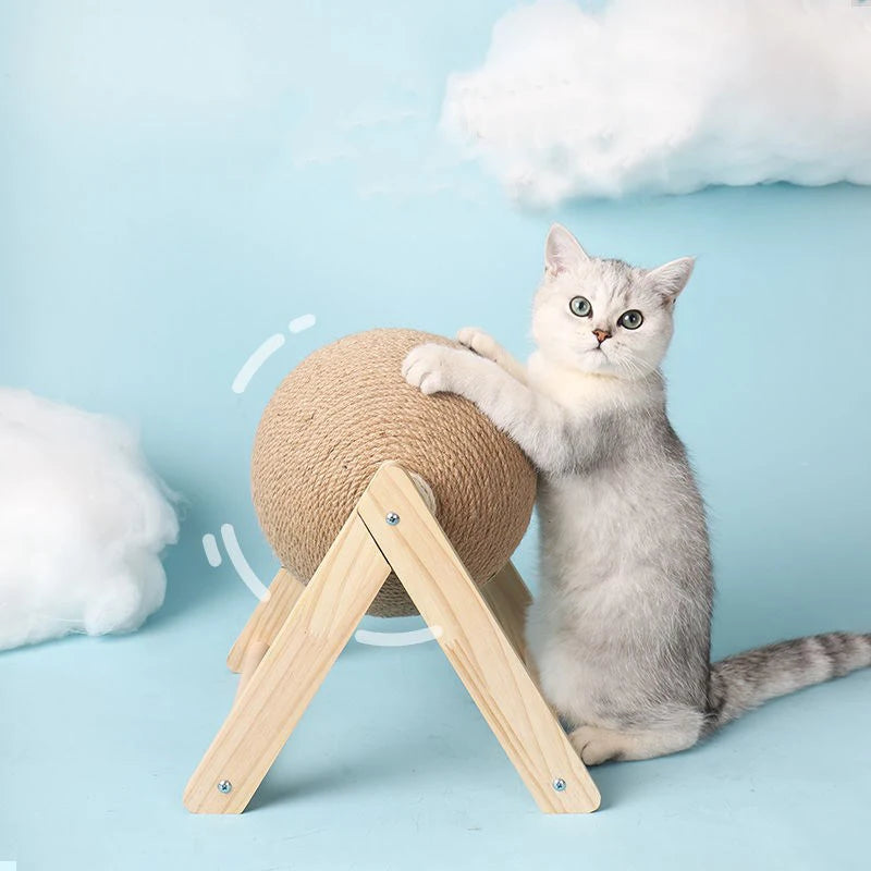 Katzen Kratzball aus Sisalseil