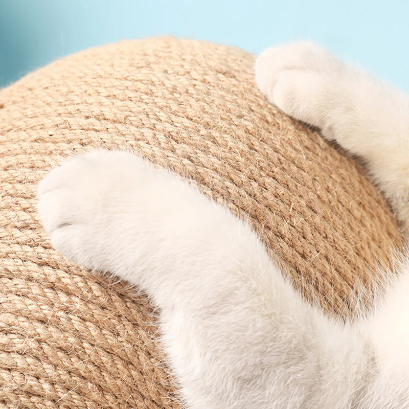 Katzen Kratzball aus Sisalseil