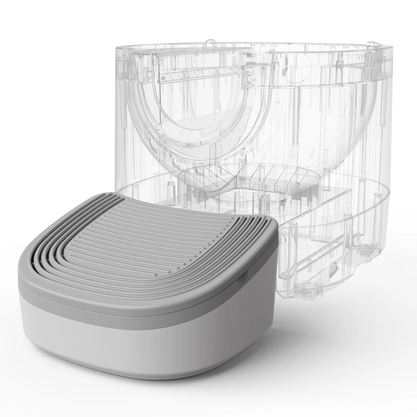3-in-1 Katzenstepper für Furoomate Katzentoilette