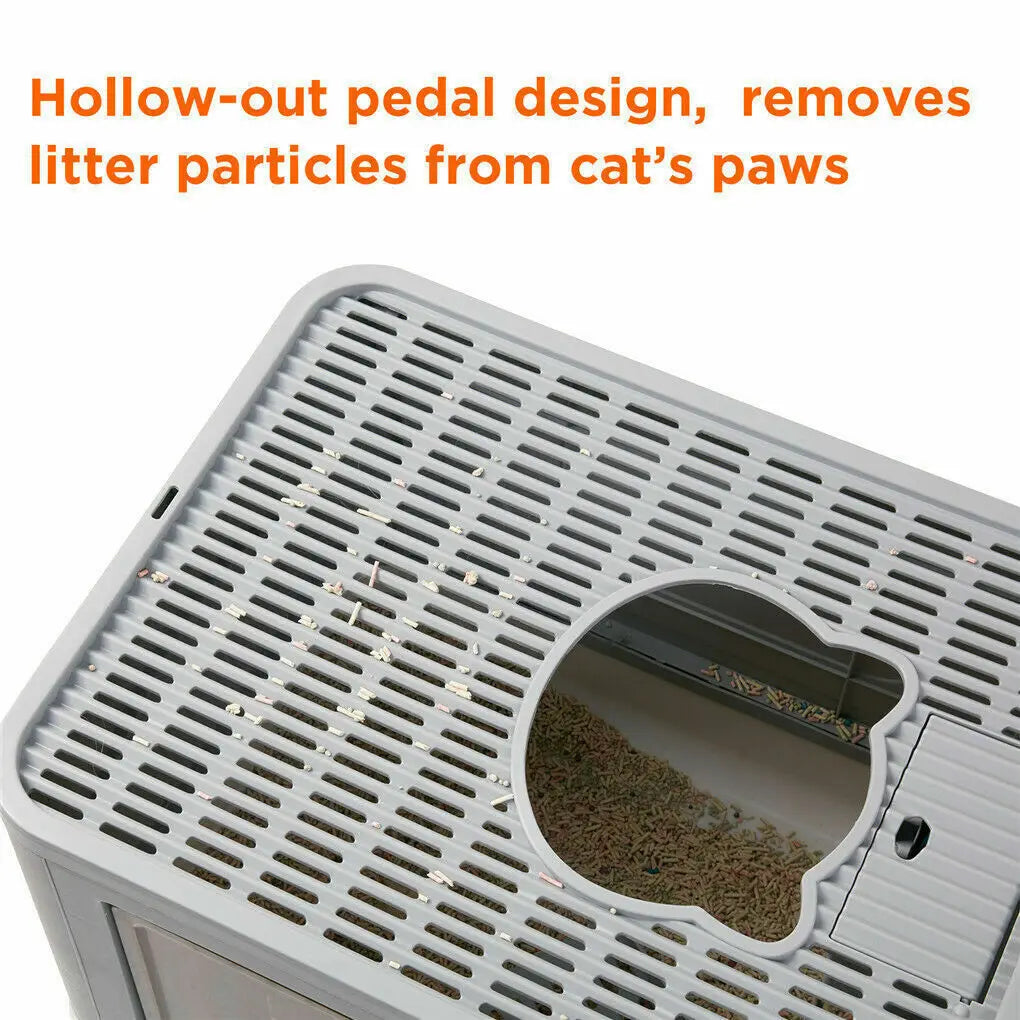 Faltbare Geschlossene Katzentoilette mit Top-Ausgang