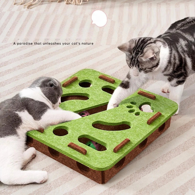 Sisal-Kratzbaum für Kätzchen & Katzen