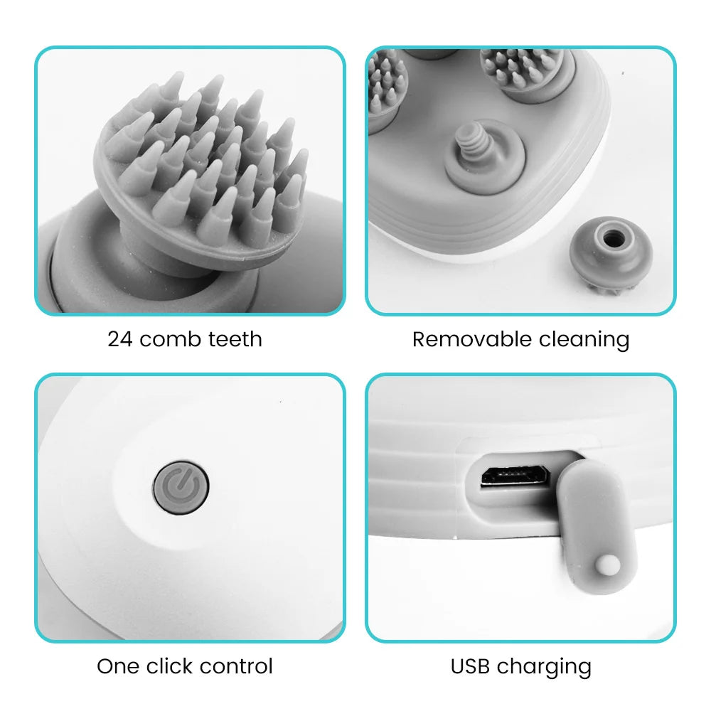 Elektrisches Kopf- Körpermassagegerät für Haustiere - Animalivo