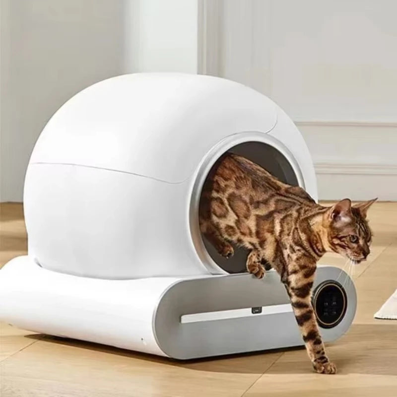 Smarte Automatische Katzentoilette (Groß) mit App-Steuerung