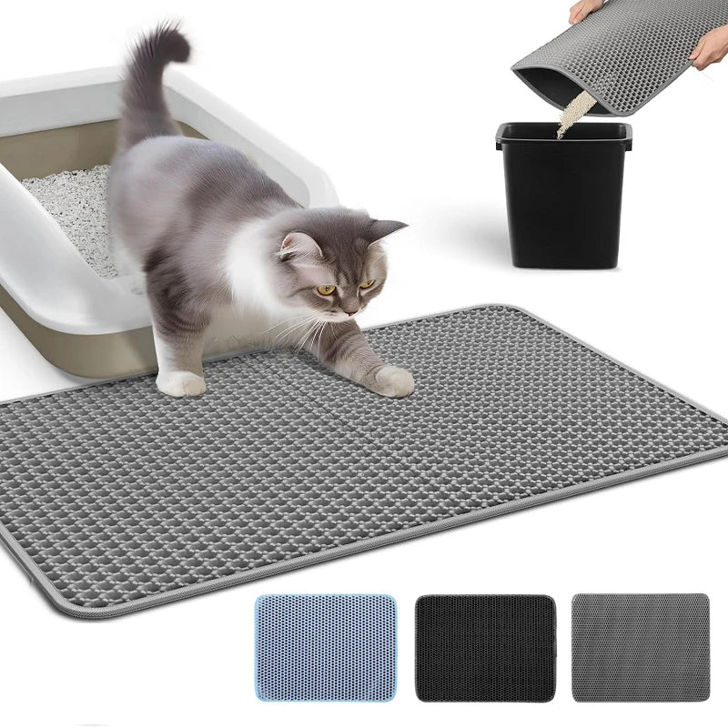 Doppelschichtige Katzenstreu-Matte