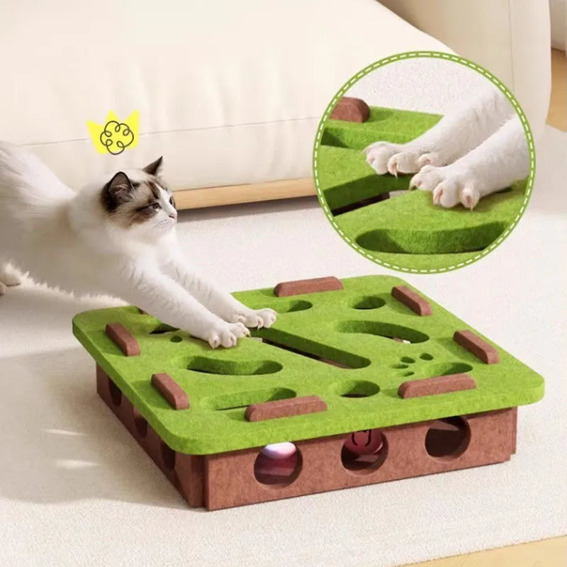 Sisal-Kratzbaum für Kätzchen & Katzen