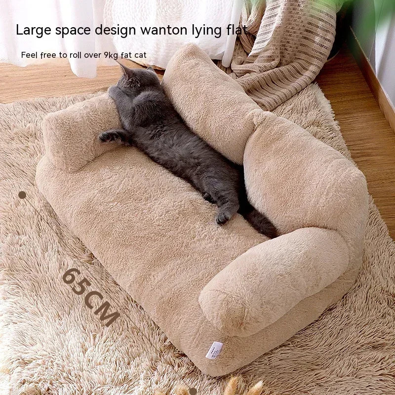Großes Waschbares Katzensofa für alle Jahreszeiten