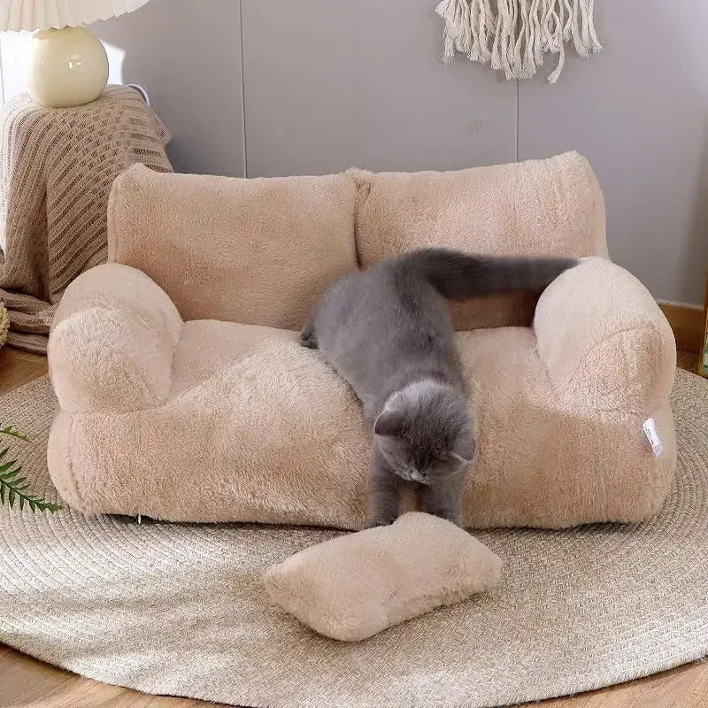 Großes Waschbares Katzensofa für alle Jahreszeiten