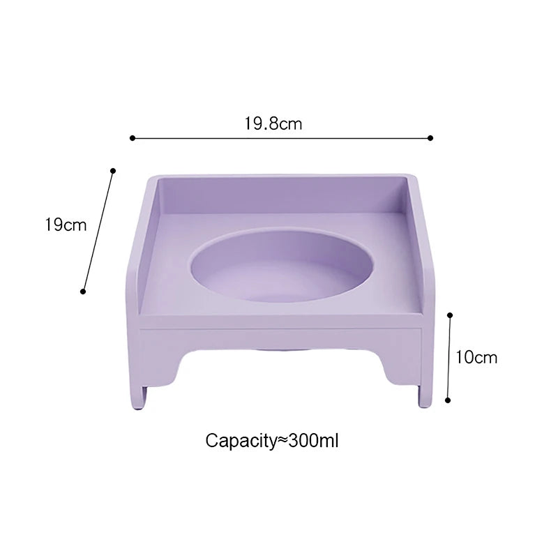 Stabiler Katzen-Napfhalter (Anti-Kipp) - Animalivo