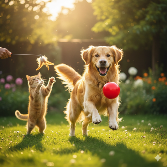 🎾 Spielzeit ist Trainingszeit – Warum Spielzeug so wichtig ist für dein Haustier