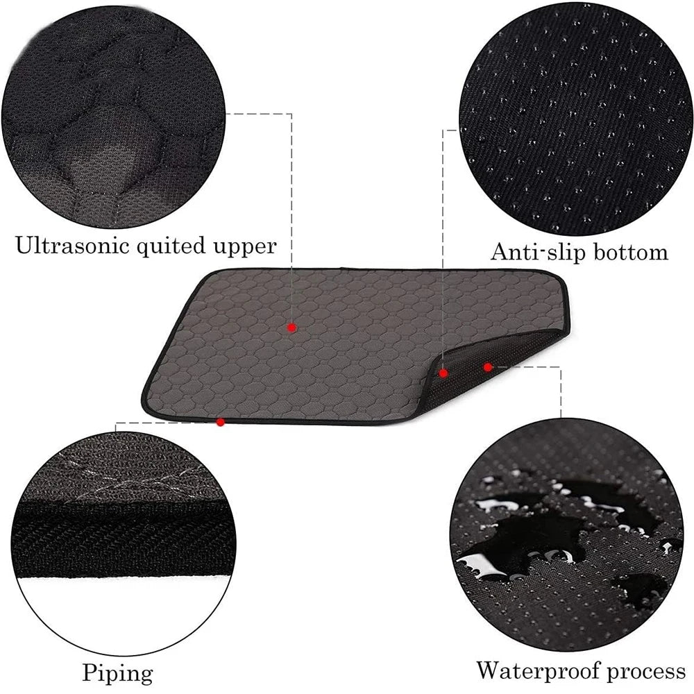 Waschbare Meerschweinchen-Käfigeinlage (Rutschfest) - Animalivo