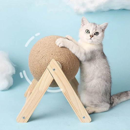 Katzen Kratzball aus Sisalseil