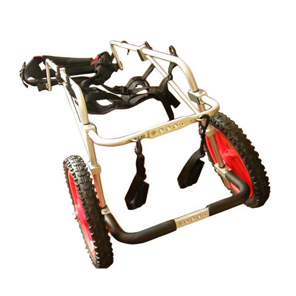 Hunde-Rollstuhl (Zweirädrig) für Große Hunde – Gehhilfe bei Lähmung & Schwäche