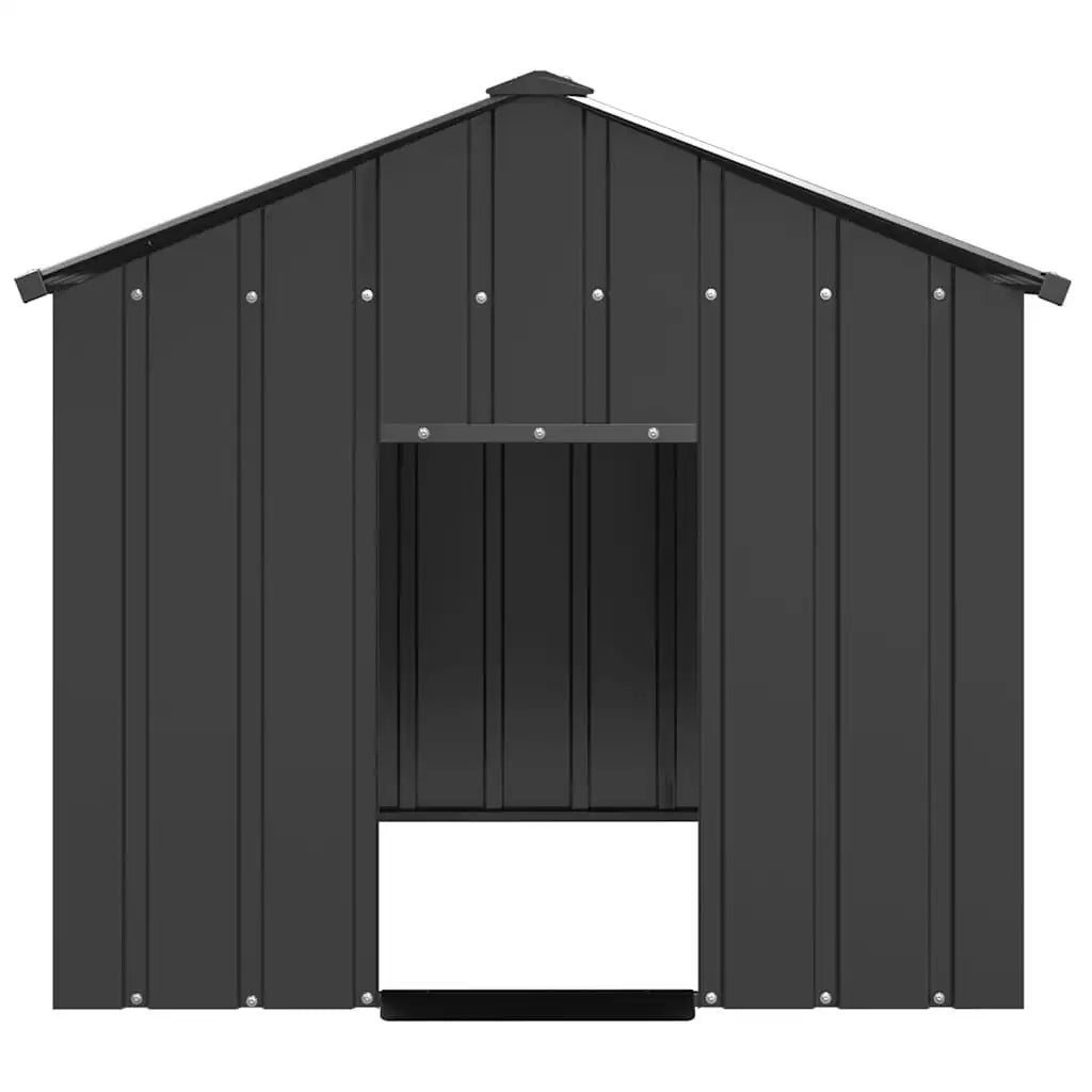 Stabiles Hundehaus aus Verzinktem Stahl (131 cm) – Indoor & Outdoor - Animalivo