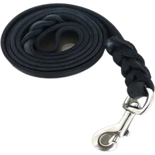 Echtleder Hundeleine für Mittelgroße & Große Hunde - Animalivo