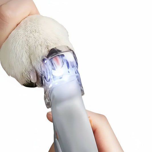 LED-Nagelknipser für Haustiere mit 5x Lupe - Animalivo