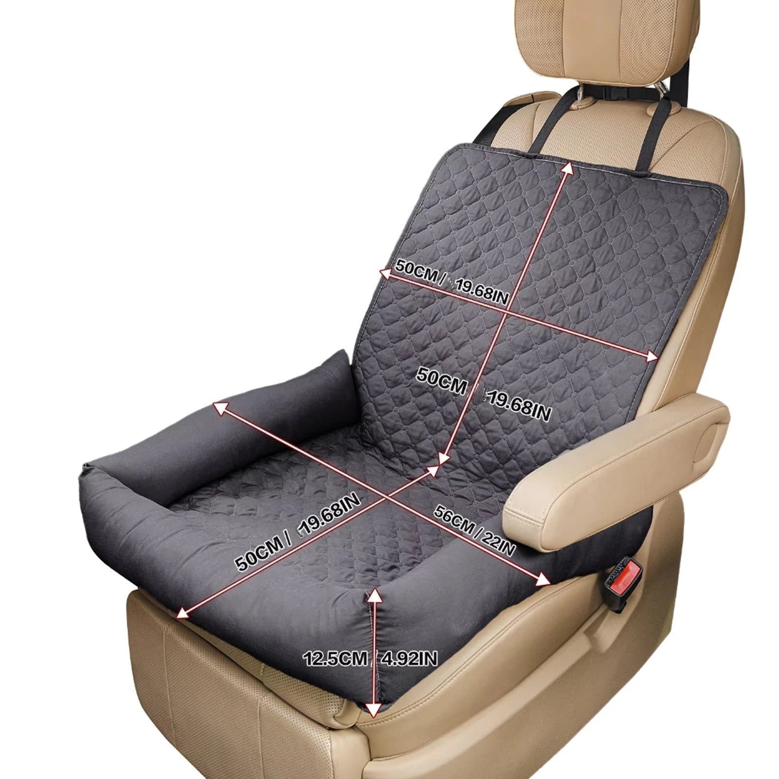 Wasserdichter Hunde-Autositzbezug aus Oxford-Stoff (Kratzfest & Leicht zu Reinigen) - Animalivo