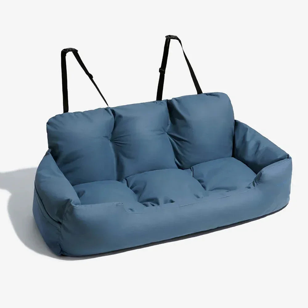 Hunde-Autositzbezug: Große Hängematte aus verdickter Baumwolle für sichere Reisen - Animalivo