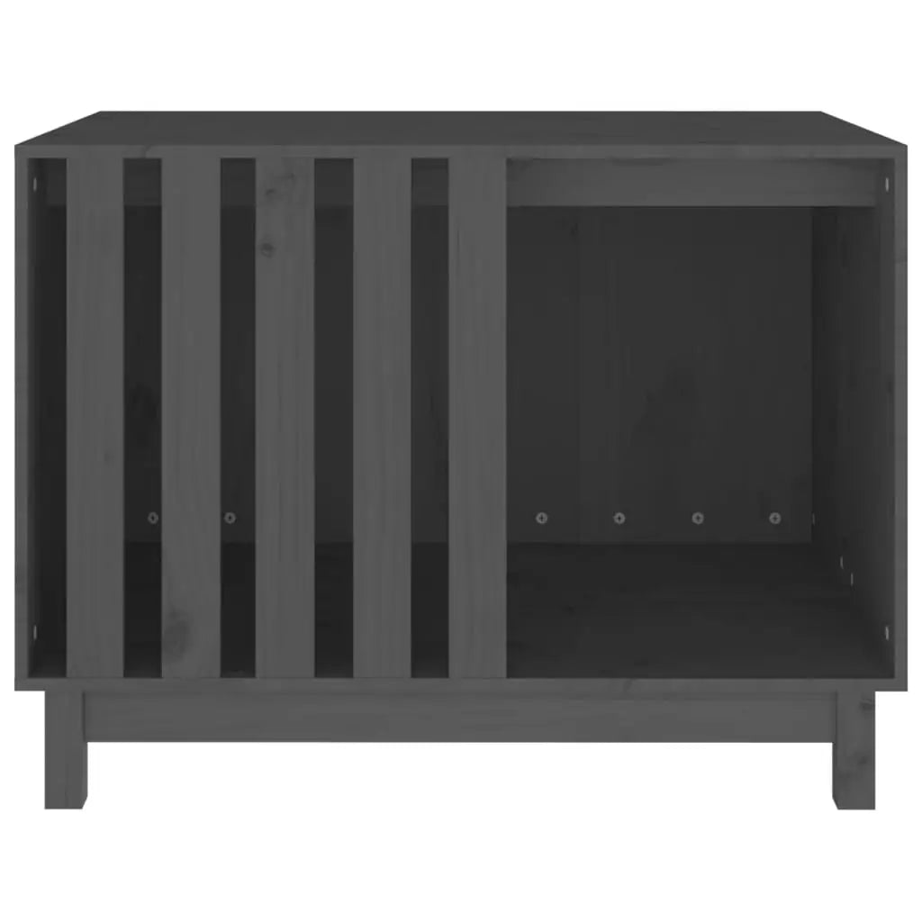 Hundehaus Schwarz (90x60x67 cm) – Indoor/Outdoor - Animalivo