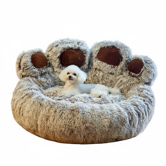 Niedliches Hundebett & Katzensofa in Bärenpfotenform - Animalivo