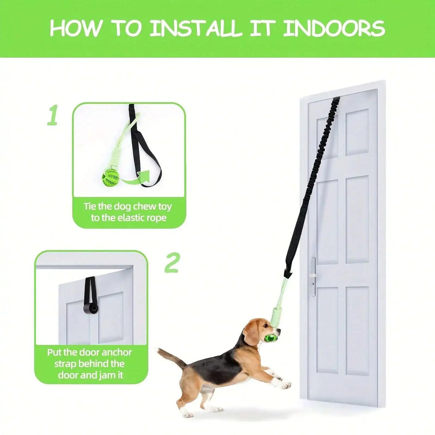 3 Stück Haustier-Hundespielzeug für große und kleine Hunde, interaktives Baumwollseil und Ball, Hunde, Zahnreinigung, Kauspielzeug, Haustierzubehör - Animalivo