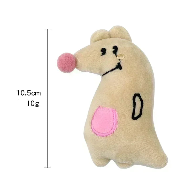 Plüsch-Kauspielzeug mit Katzenminze (Daumen-Form) - Animalivo