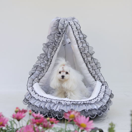 Waschbare Haustierhütte im Viktorianischen Stil (Wandelbar) - Animalivo