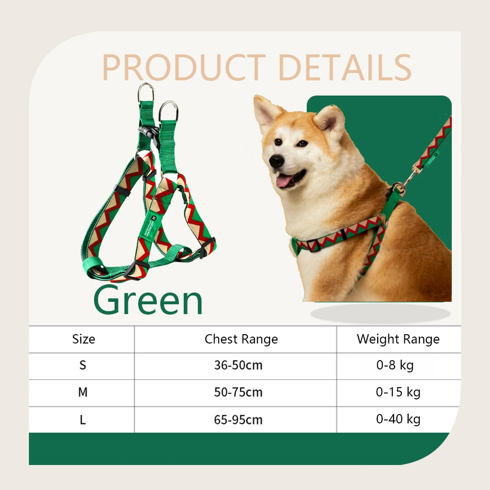 Hundegeschirr ohne Ziehen (No-Pull) mit Leine-Set – Reflektierend & Gepolstert - Animalivo