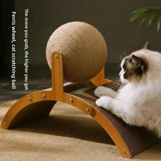 Sisal-Kratzspielzeug in Kaninchenform für Katzen - Animalivo