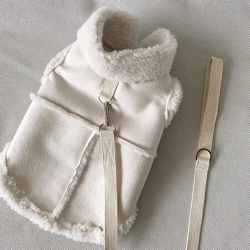 Klassische Fleece-Hundeweste mit Traktion - Animalivo