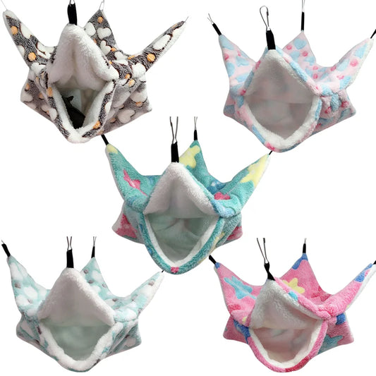 Doppelschichtige Hängematte für Hamster & Nager - Animalivo