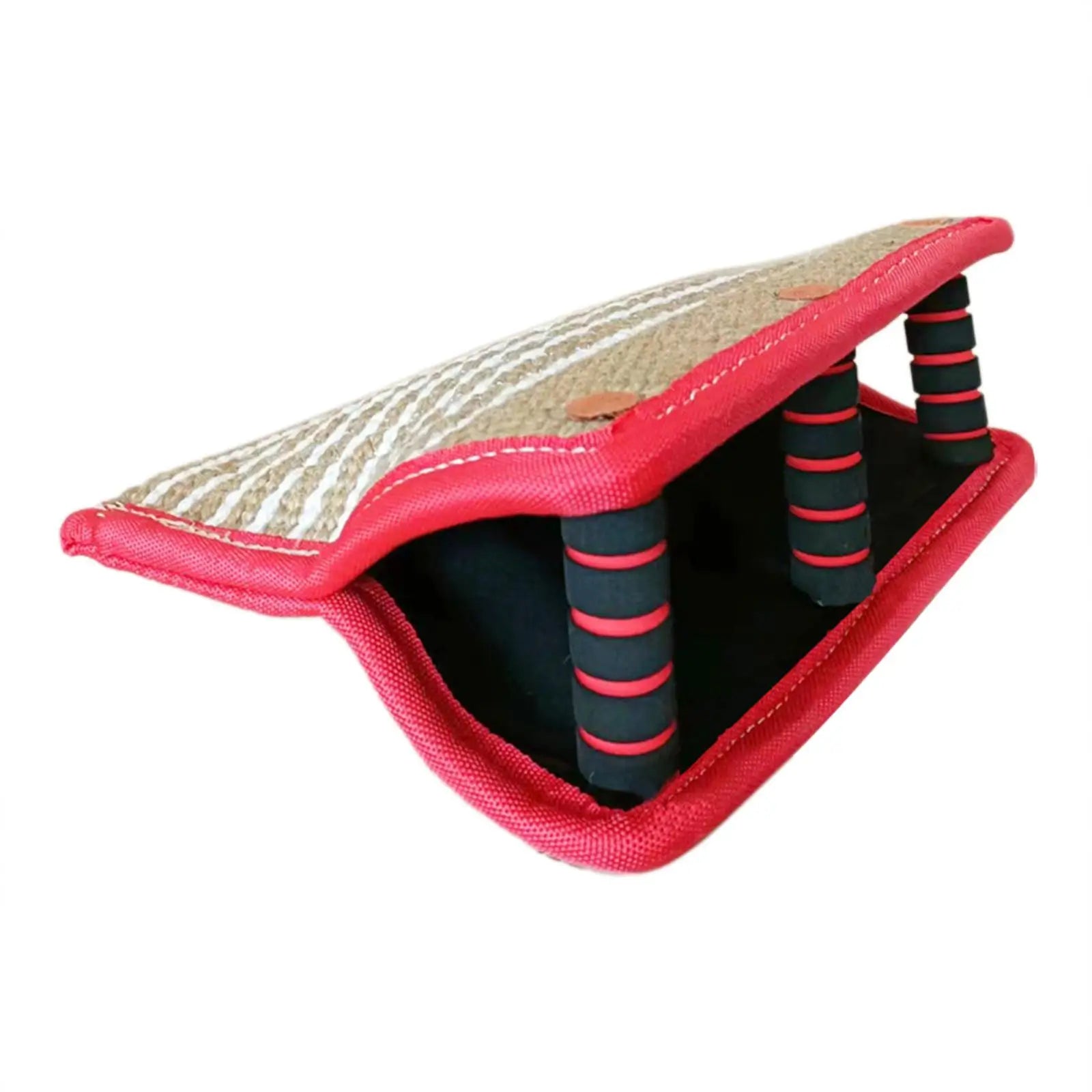 Hunde biss Kissen Mehrzweck tragbare Übung robuste unterhaltsame Hund beißen Ärmel mit Griffen Schleifen Haustier Hund spielen - Animalivo