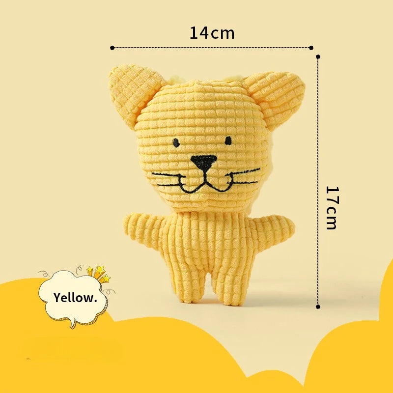 Schlafende Plüsch-Ente – Robustes Hundespielzeug mit Sound - Animalivo