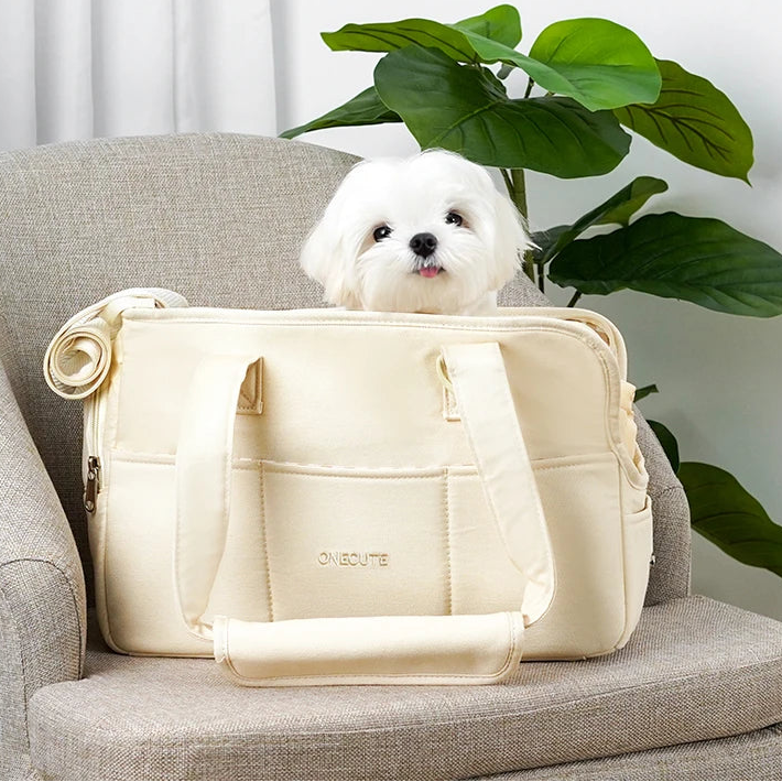 Tragbare Haustier-Umhängetasche (Bären-Design) - Animalivo