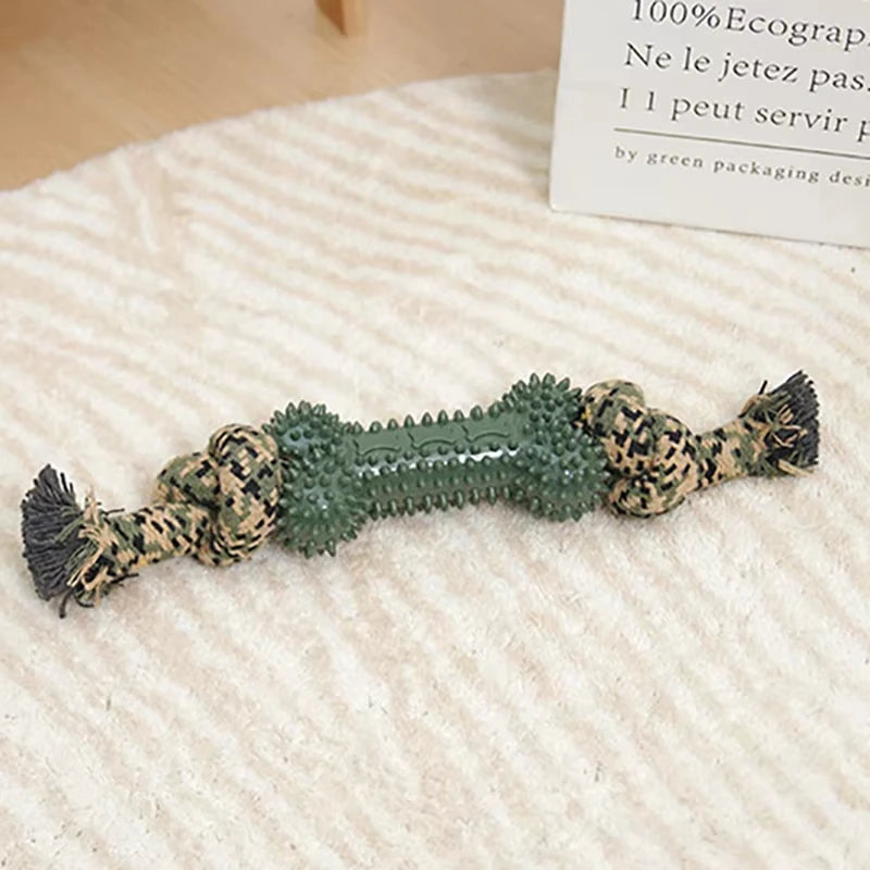 Interaktives Hundespielzeug: Langlebiges Kauspielzeug & Seilspielzeug zur Zahnreinigung - Animalivo