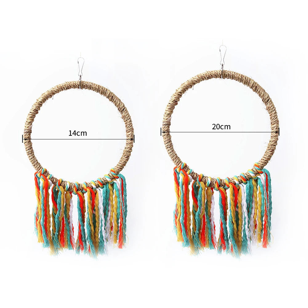 Baumwollseil-Ring  für Papageien & Vögel - Animalivo