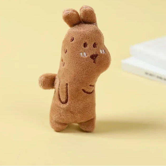 Plüsch-Kauspielzeug mit Katzenminze (Daumen-Form) - Animalivo