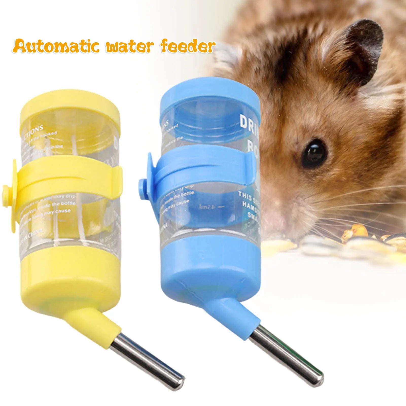 Auslaufsichere Trinkflasche für Hamster & Kleintiere - Animalivo