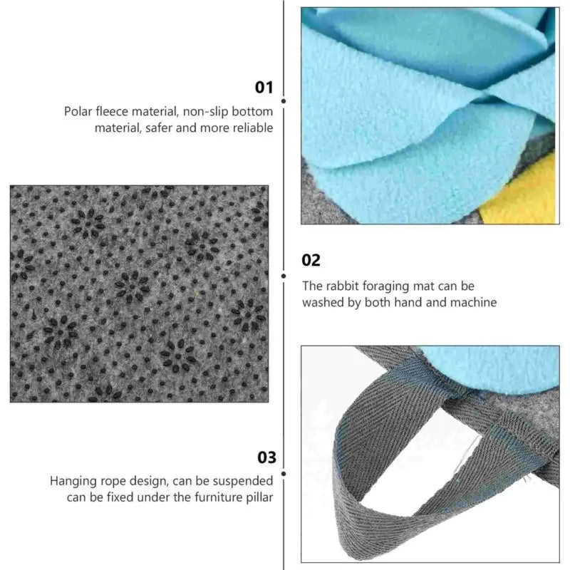 Schnüffelmatte für Hunde & Kaninchen – Interaktives Futter-Puzzle - Animalivo