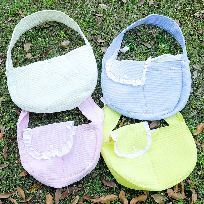 Handgemachte Hundetasche: Atmungsaktive Leinwand-Sling für Kätzchen und kleine Hunde - Animalivo