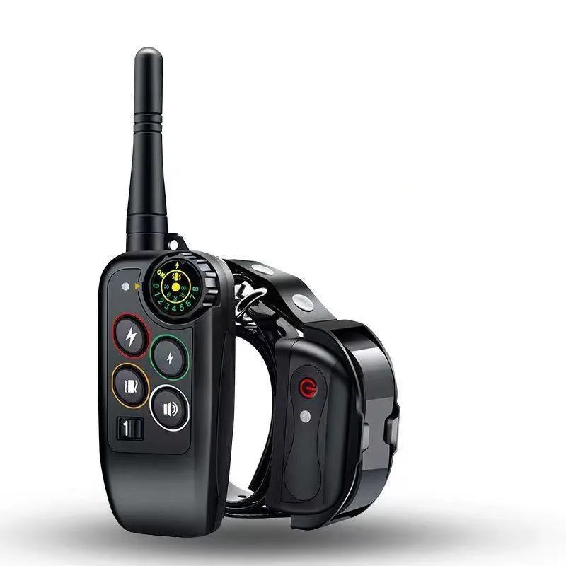 Elektrisches 1000m Hundetraining-Halsband mit Fernbedienung - Animalivo