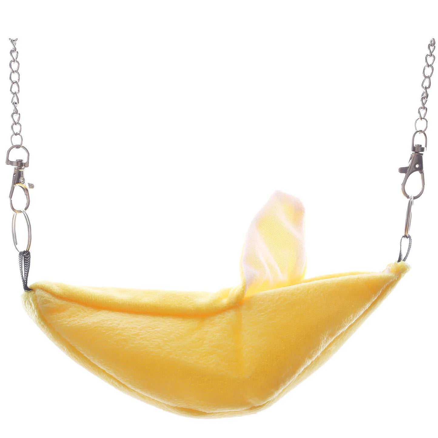 Warmes Bananen-Bett – Hängematte für Hamster & Zuckergleiter - Animalivo