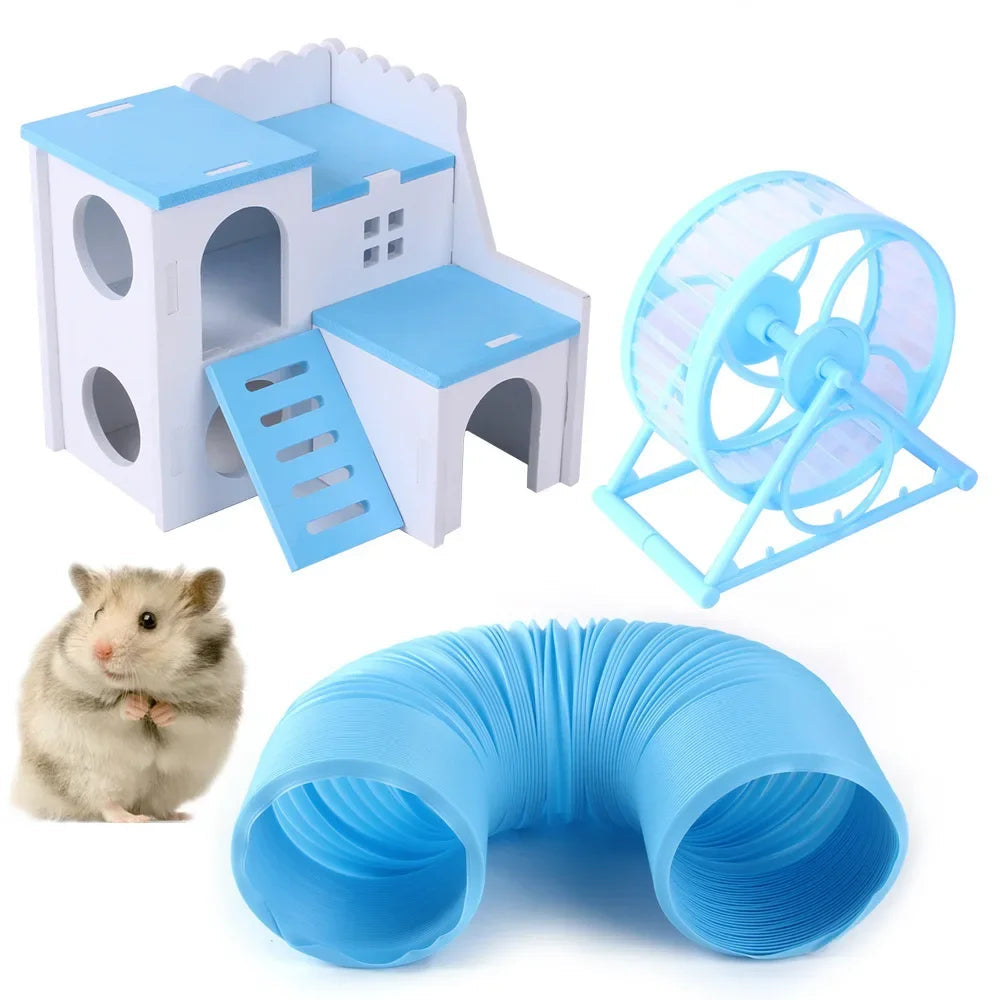 Zahnpflege Kauspielzeug-Set für Kaninchen & Nager - Animalivo