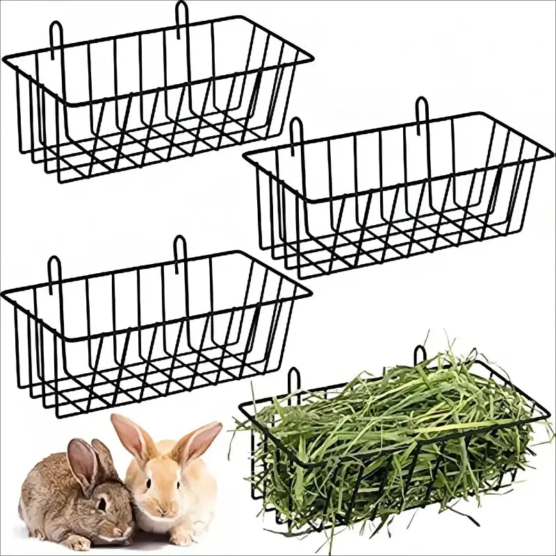 Heuraufe / Gras-Rack für Kaninchen - Animalivo