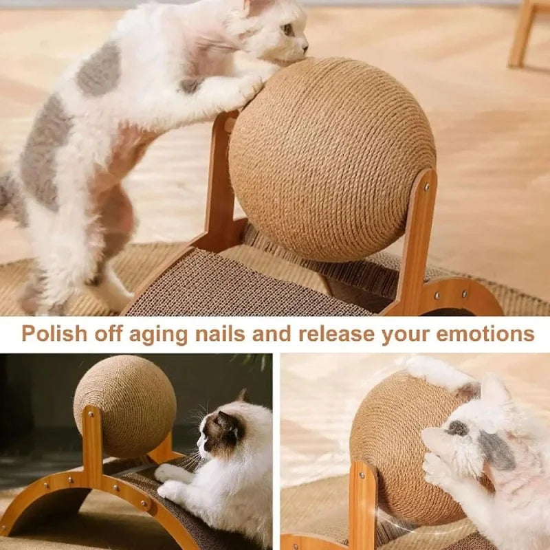 Sisal-Kratzspielzeug in Kaninchenform für Katzen - Animalivo