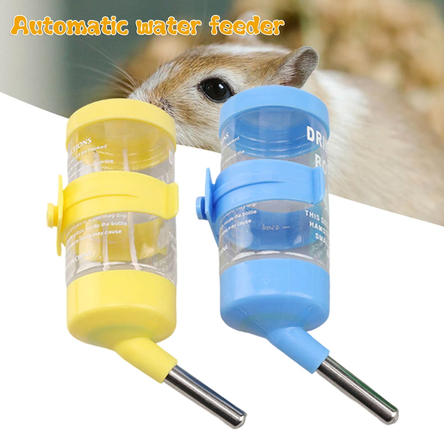 Auslaufsichere Trinkflasche für Hamster & Kleintiere - Animalivo