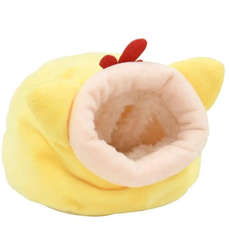 Warmes Winter-Haustiernest für Hamster, Meerschweinchen & Igel - Animalivo