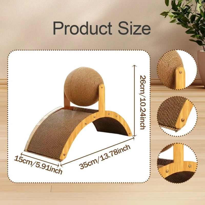 Sisal-Kratzspielzeug in Kaninchenform für Katzen - Animalivo