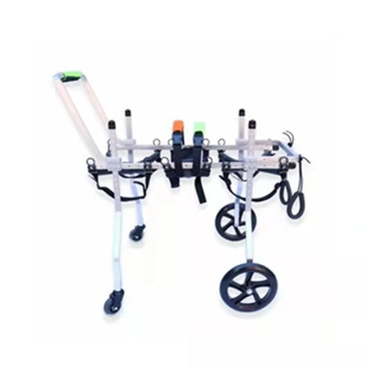 Hunde-Rollstuhl (Hilfshalterung) bei Vorderbein- & Wirbelsäulenschäden