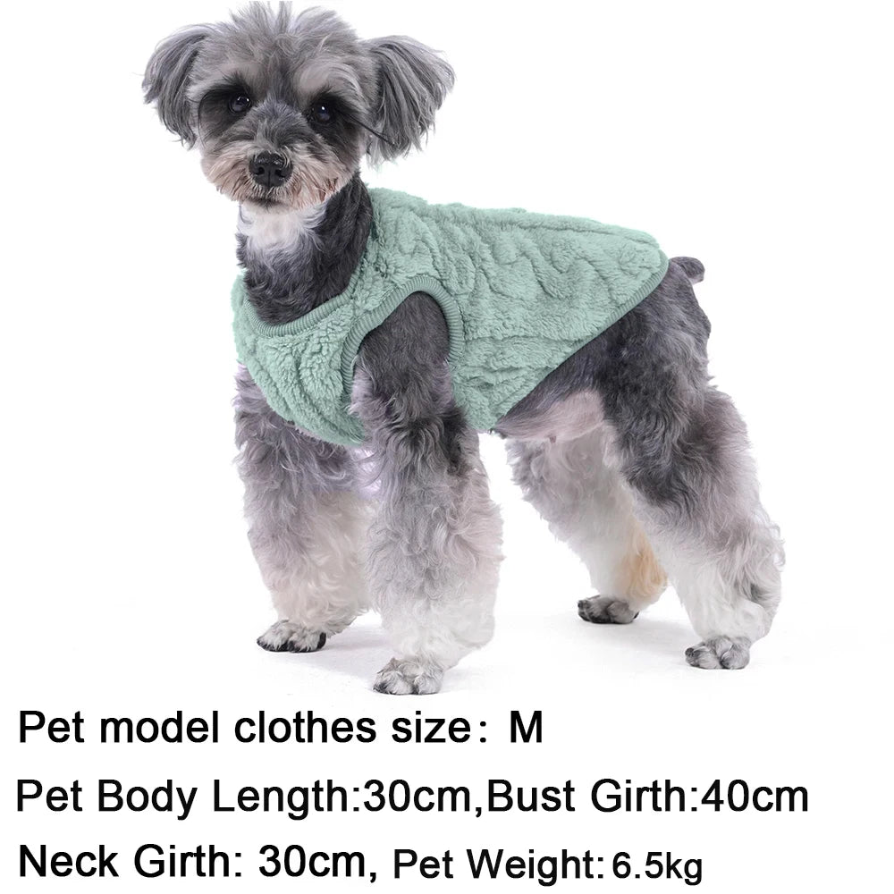 Weiches Fleece-Sweatshirt für Kleine Hunde & Katzen (Herbst/Winter) - Animalivo