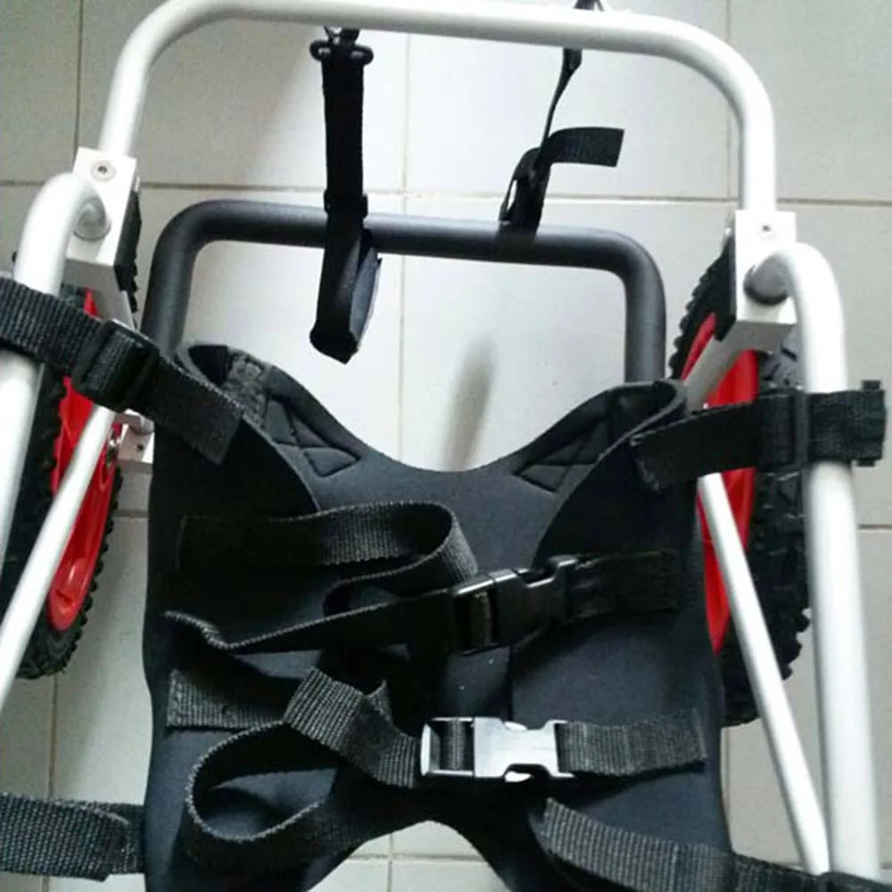 Hunde-Rollstuhl (Zweirädrig) für Große Hunde – Gehhilfe bei Lähmung & Schwäche